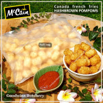 McCain Canada french-fries frozen HASHBROWN POMPOMS pom poms Mc Cain (price/kg)